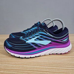 Brooks Sneaker Glycerin 15 Running Womens Blue Purple Teal Size 9.5 Shoe